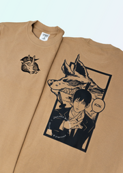 Aki Kon Manga Embroidery Heavyweight Shirt | CSM