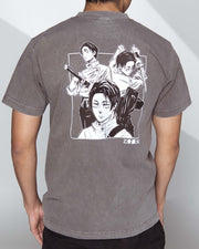 Yuta Manga Embroidery Shirt | JJK